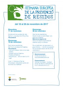 Setmana Europea de Residus 2017