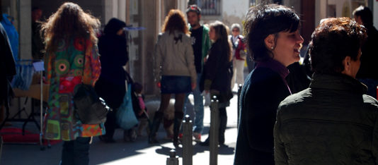 Mercat fi de rebaixes amb promoció dels comerços de la Unió de Botiguers i Comerciants de Prats de Lluçanès