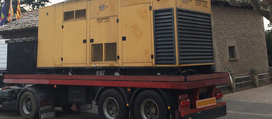 Prats es queda sense llum a causa d’una incidència al Passeig del Lluçanès durant les obres de canalització de gas natural