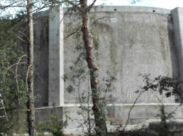 Obres al Dipòsit d’aigua del Serrat de les Arnes