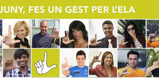 L’Ajuntament de Prats de Lluçanès se suma a la campanya ‘Vèncer l’ELA’ en suport a aquesta malaltia minoritària