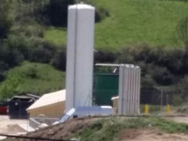 Enquitranament de les rases per la canalització del gas natural a Prats