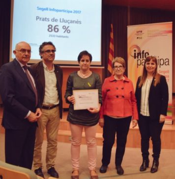 L’Ajuntament de Prats de Lluçanès revalida per 5è any consecutiu el segell Infoparticipa