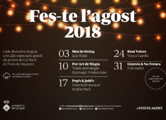 Torna una nova edició del “Fes-te l’agost” a Prats de Lluçanès