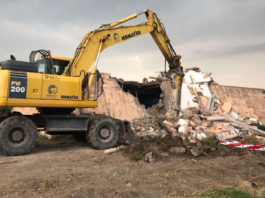 Finalitzen les obres d’enderroc del dipòsit vell de Prats de Lluçanès