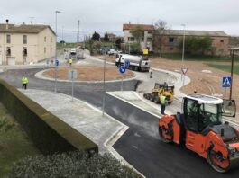 Es visiten les obres de la nova rotonda de Prats
