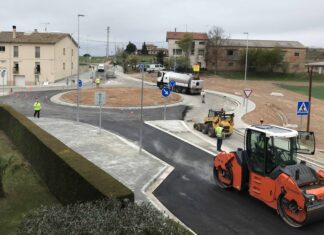 Es visiten les obres de la nova rotonda de Prats