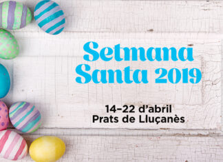 Programació Setmana Santa 2019 a Prats de Lluçanès