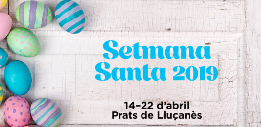 Programació Setmana Santa 2019 a Prats de Lluçanès