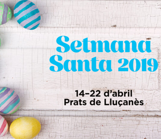 Programació Setmana Santa 2019 a Prats de Lluçanès