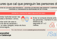 S’amplien les mesures per prevenir la propagació del coronavirus a Prats