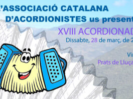 Prats acollirà la XVIII Acordionada de l’Associació Catalana d’Acordionistes