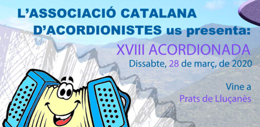 Prats acollirà la XVIII Acordionada de l’Associació Catalana d’Acordionistes