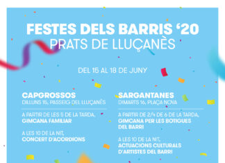 Festes dels Barris seguint les mesures preventives