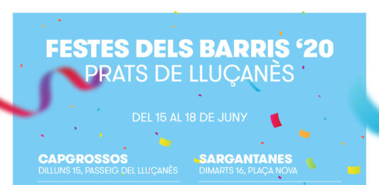 Festes dels Barris seguint les mesures preventives