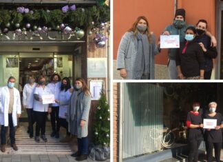 L’Avi Ciscu, la Pelu de la Pedra dreta i la Farmàcia Viver, guanyadors del 40è Concurs d’Aparadors de Nadal de Prats