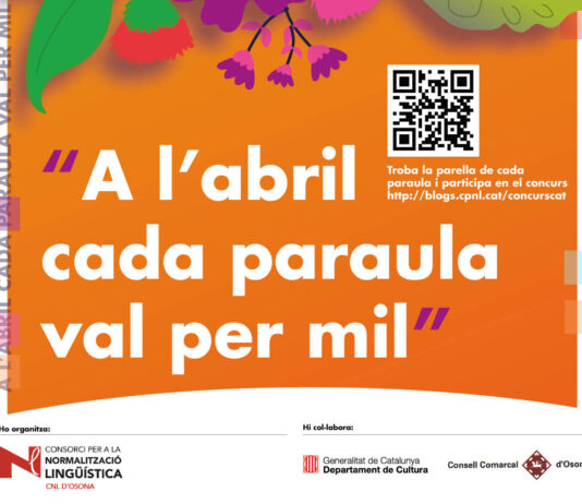 Comerços de Prats participen a la campanya del CPNL ‘A l’abril cada paraula val per mil’