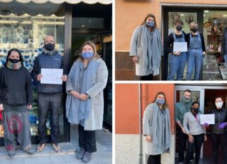 L’Agrobotiga, Anna Perruqueria i l’Avi Ciscu, guanyadors del 41è Concurs d’Aparadors de Nadal de Prats