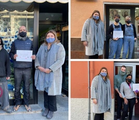 L’Agrobotiga, Anna Perruqueria i l’Avi Ciscu, guanyadors del 41è Concurs d’Aparadors de Nadal de Prats