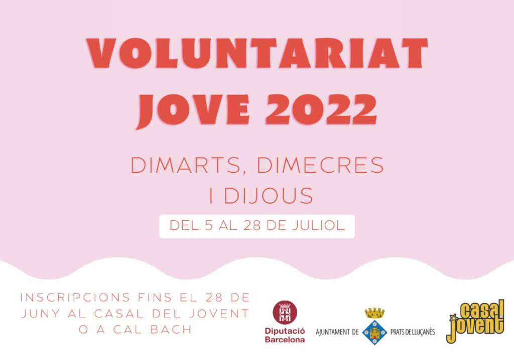 Nova edició del Voluntariat Jove de Prats de Prats de Lluçanès
