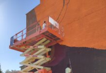 Inauguració del projecte Art i Mur a Prats de Lluçanès