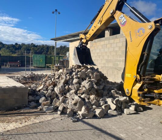 Prats de Lluçanès inverteix 49.000 euros en obres de millora a la deixalleria municipal