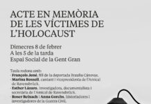 Prats de Lluçanès recorda les víctimes de l’Holocaust