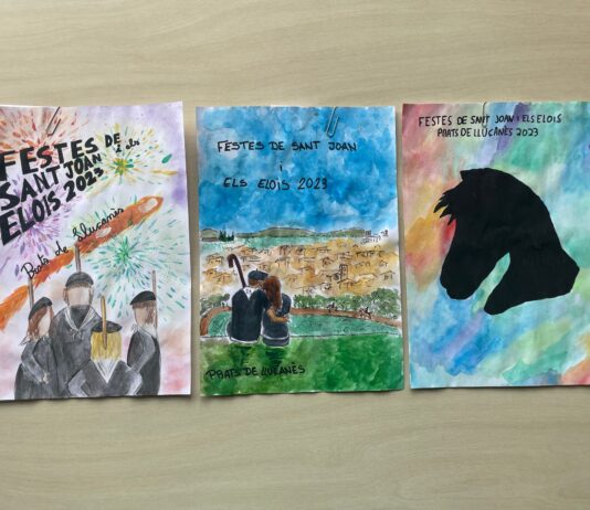 Olalla Herrera i Eloi Tornamira, guanyadors del 36è Concurs de Cartells de les Festes de Sant Joan i els Elois