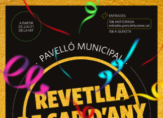 Prats de Lluçanès acomiadarà el 2023 amb la revetlla de Cap d’Any al Pavelló Municipal