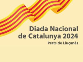 Diada Nacional de Catalunya 2024 a Prats de Lluçanès