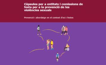 Càpsules per a la prevenció de les violències sexuals en context d’oci i festes, per a entitats organitzadores implicades