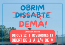 La piscina municipal de Prats de Lluçanès obre abans del previst per la forta calor