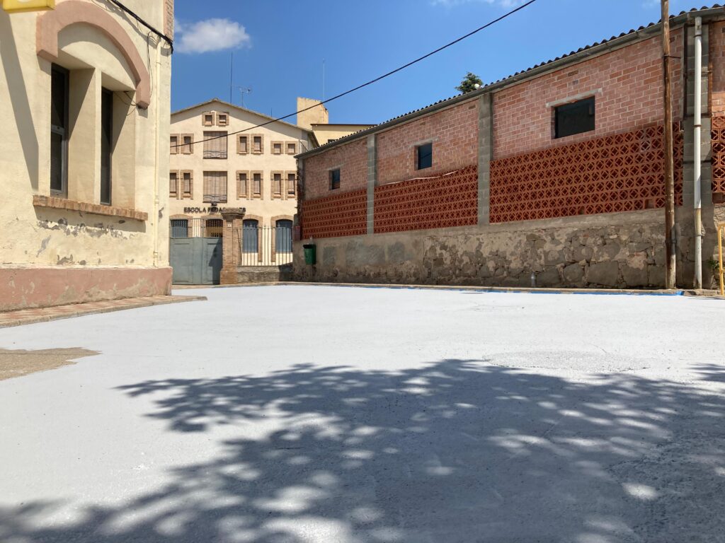 Prats de Lluçanès suma una nova zona escolar pacificada entorn de l'Escola FEDAC Prats
