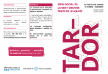 Arriba una tardor plena d’activitats a l’Espai Social de la Gent Gran