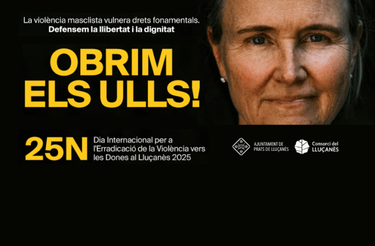 Programació del 25N a Prats de Lluçanès: obrim els ulls contra la violència vers les dones