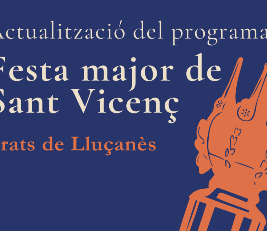 Actualització del programa de la Festa Major de Sant Vicenç 2026