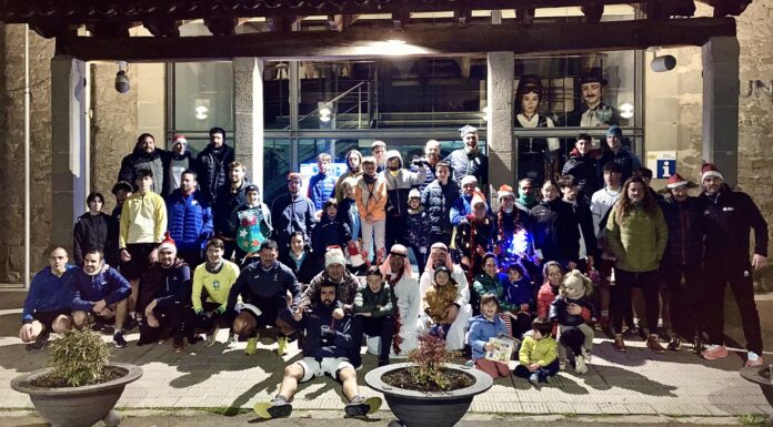 La cursa de Sant Silvestre acomiada el 2025 amb gairebé un centenar de participants