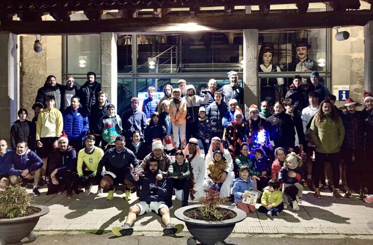 La cursa de Sant Silvestre acomiada el 2025 amb gairebé un centenar de participants