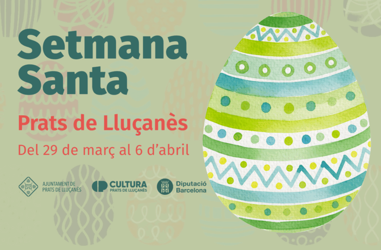 Prats viurà una Setmana Santa plena de tradició, cultura popular i activitats per a tots els públics