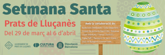 Prats de Lluçanès presenta una Setmana Santa plena d’actes tradicionals, culturals i familiars