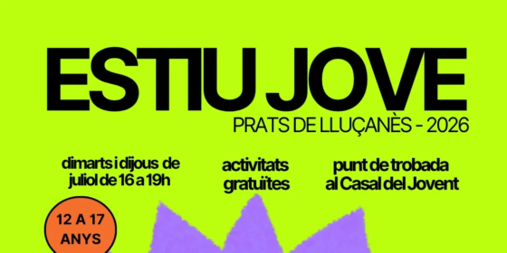 L’Estiu Jove torna a Prats de Lluçanès amb activitats de tarda gratuïtes per a joves