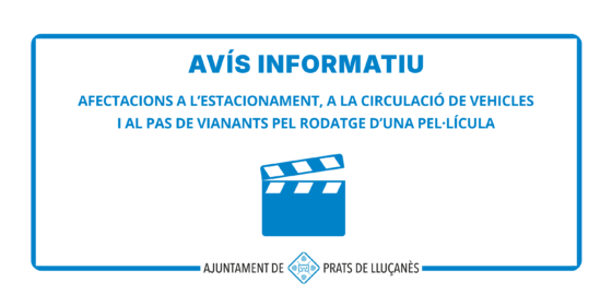 El centre de Prats de Lluçanès es convertirà en un plató de cinema de l’1 al 6 de novembre